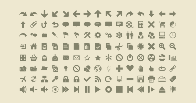 An introduction to icons versus text.